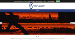 Desktop Screenshot of fonderiacareglio.com
